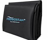 Hidrostan - Lámina Impermeabilizante de EPDM 2x2 m Negra de 1mm y 200grs/m2 de Geotextil | Alta Elasticidad | Resistencia UV y Temperatura Extremas | Ideal Estanques, Embalses y Cubiertas.