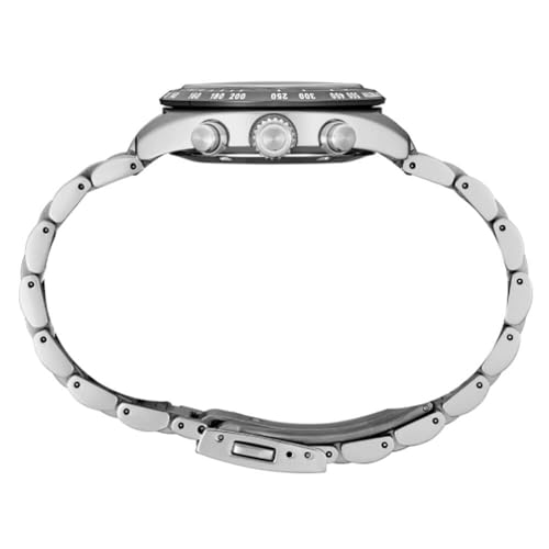 SEIKO Prospex Speedtimer Solar Chronograph Black Dial Men's Watch SSC819, Black, Chronograph