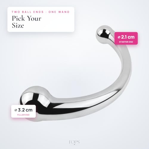 Doppeldildo Analplug metall 16cm. Prostata dildo Doppel dildo für Männer und Frauen Dildo Analplug stahl Sexspielzeug, Silver Anal dildo Anal plug metall Weight 355g Dildo männer A110S