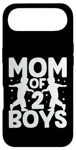 Mom Of Two Boys ̓ Ƒq ̌t X}zP[X iPhone Air p