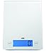 Produktbild ADE Digitale Küchenwaage KE 1129 Ramona (Elektrische Waage mit Wiegefläche aus Sicherheitsglas, präzise bis 5 kg, LCD-Display, Sensor-Touch) weiß