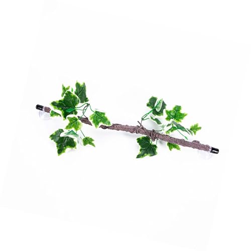 登山のための人工爬虫類の植物登山用の植物テラリウムジャングル偽vineアンフィビアンピンフィビアの生息地の装飾爬虫類の生息地の装飾
