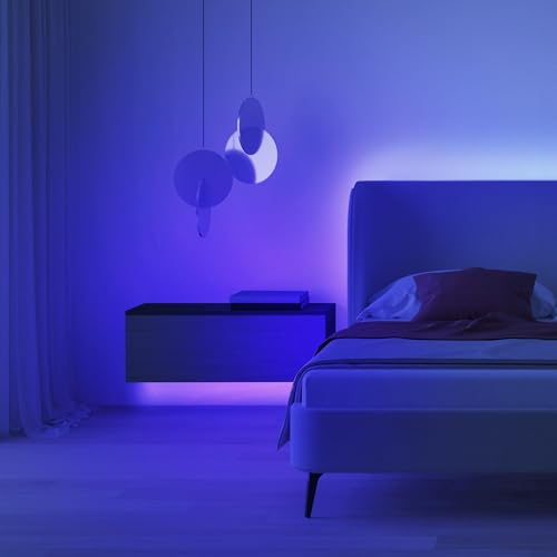 Image of Feit Electric 10ft Color LED Tape Light, Dimmable, RGB Color with Remote Control, Cut-to-Fit Design, 5V USB-Powered Display Lighting, Indoor Use Only, 25,000-Hour Lifetime, TAPE120 /RGB /USB