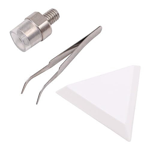 VOANZO 1679PCS Manual Hand Press Pearl Setting Machine with No Hole Pearls Fixing Dies Tool Kit for DIY Manual Pearl Rivet Button Making Tools - Image 4