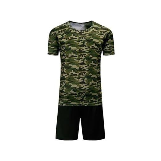 SoLu DAY8 Ensemble Habit Militaire Enfant Garcon 3-14 Ans Ensemble Short Et Tee Shirt Manche Courte Camouflage Ado Garçon Ete Chic Ample Casual Sport Jogging Running (Camouflage, 7-8 Years)
