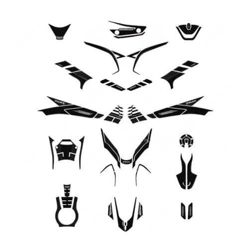Autocollants résine TMAX 560 2022 protection latérale moto étanche contre rayures