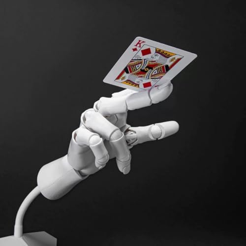 Gasshia GS001 Flexible Hand Model Artist Drawing Hand Figure Poseable Art Mannequin Hand Model Left Right Moveable Artist Support Item 1:1 Scale Hand Model cover