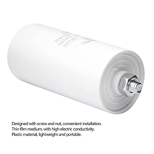 Capacitor para Máquina de Lavar Roupa Capacitor CBB60 450V 35uf Motor Start Run Capacitor Com Porca