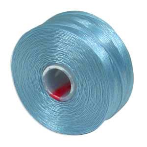 S-Lon (Superlon) Nylon Beading Thread - Size D - TEX45-78 Yards - Light Blue