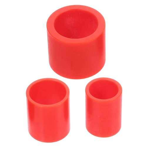 MUCKLILY 3pcs Wheel Spindle Reducer for Bench Grinder Arbor Pilot Adapters Plastic Arbor Shank Reducers for Sanding Grinding