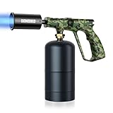 Sondiko Propane Torch Head, Powerful Kitchen Torch for Cooking, BBQ, Sous Vide and Steak Searing, Adjustable Blow Torch - Perfect Campfire Charcoal Starter(Propane Tank Not Included)