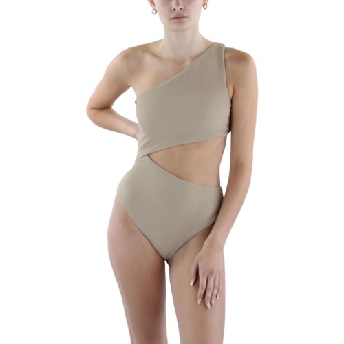 Beach Riot Celine One-Piece Tan MD