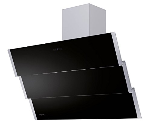 Oranier Kopffrei-Wandhaube Lito Schwarz 90cm