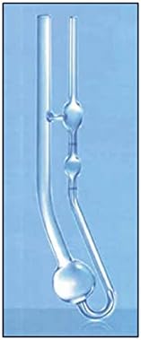 KV VISCOMETER CANNON Fenske type BS/IP/CF Direct flow for transparent liquid, Calibrated at 40°C & 100°C (Without Certificate_Transparent) Pack of 5