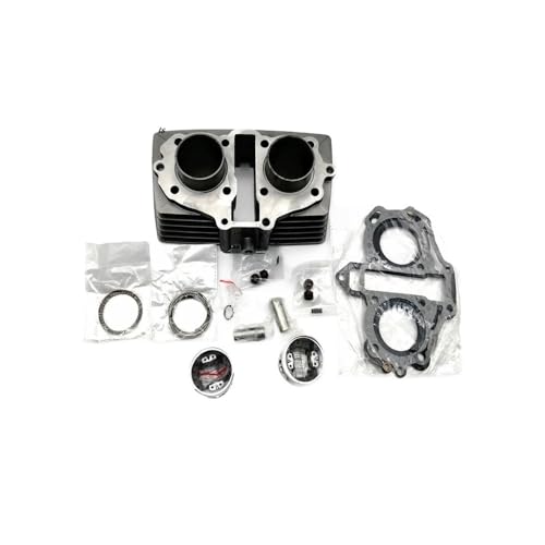 Kit cylindre et segments de piston moto 44 mm pour CB125 T CBT125