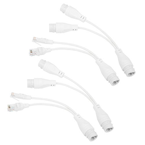 Brrnoo POE Splitter Separator 1 a 2 Puerto Dual Adaptador Inyector de Transmisión de Video CCTV miniatura 5