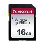 Transcend – Transcend 16GB SDC300S SD UHS-I SDHC Speicherkarte, 95 MB/s,