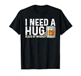 I Need A Huge Glass of Whiskey Shirt Vintage Whiskey Lover T-Shirt