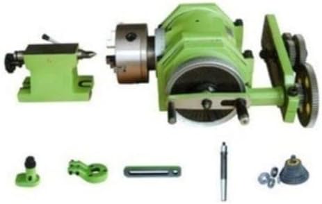 F11 100A Universal Dividing Head 3-jaw Chuck MT3 Taper for Mill Machine