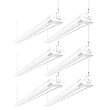 hykolity 6 Pack 4FT Linkable LED Shop Light,...