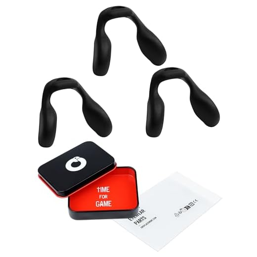 OWORK 3 pares de protetores de nariz para óculos de sol de silicone ultra macio para Oakley Actuator 009250/Atuador SQ 009430/Atuador A OO9250A, kit de substituição de peças de nariz antiderrapantes