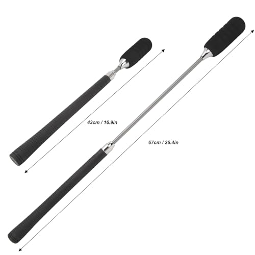 Aide à l'entraînement de golf avec bâton de swing rétractable et grip confort - 7