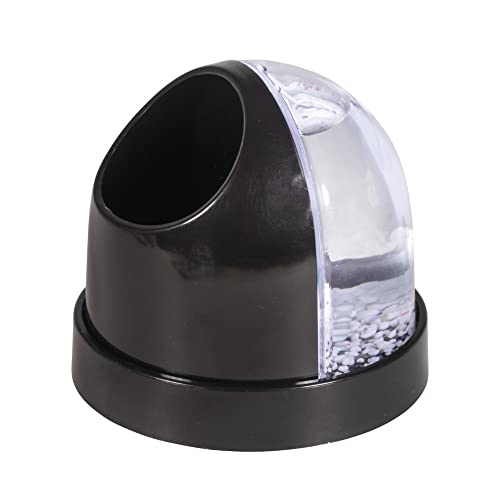 Rayher 5615701 Schneekugel mit Stiftehalter, ø 90 mm, H.80 mm,...