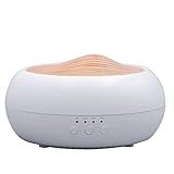 [山善 YAMAZEN] アロマ 超音波式 加湿器 250ml LED搭載 タイマー機能 コンパクト 軽量 ヒーリングセント アロマディフューザー LDX-057(M)