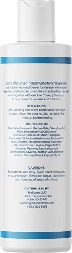 Clinical Effects Hair Therapy Conditioner - Hair Growth Conditioner For Men And Women - Deep Conditioner With Biotin, Saw Palmetto And Panthenol - Made In The Usa - 8 Fl Oz #TOP1
