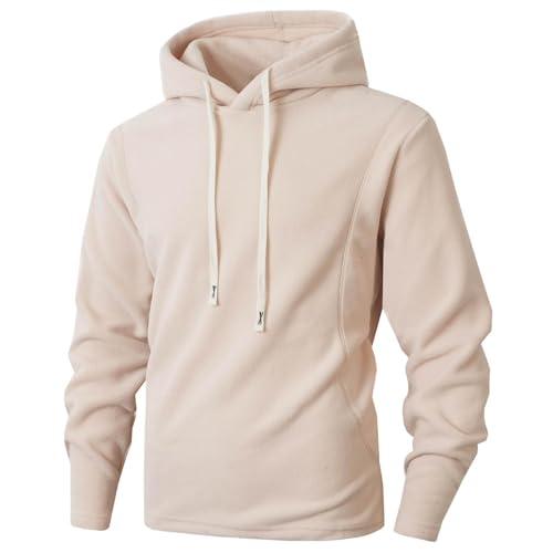 Ymosrh Men's Casual Hoodie, Hooded Sweatshirt Pullover Long Sleeve Athletic Workout Hoodies with Pockets, S-2XL2