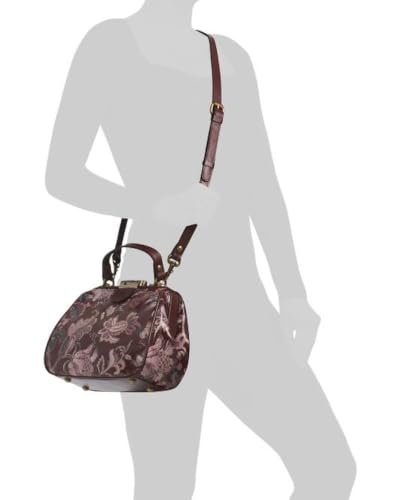 Image of Patricia Nash Gracchi Satchel Leather Handbag Purse