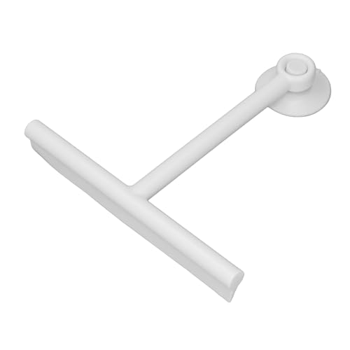 Shower Squeegee, Silicone Window Wiper Shower Squeegee for Glass Doors Glass Squeegee Bathroom Shower, Window Squeege Glass Suction Cup Soft Silicone All Purpose Reusable Shower