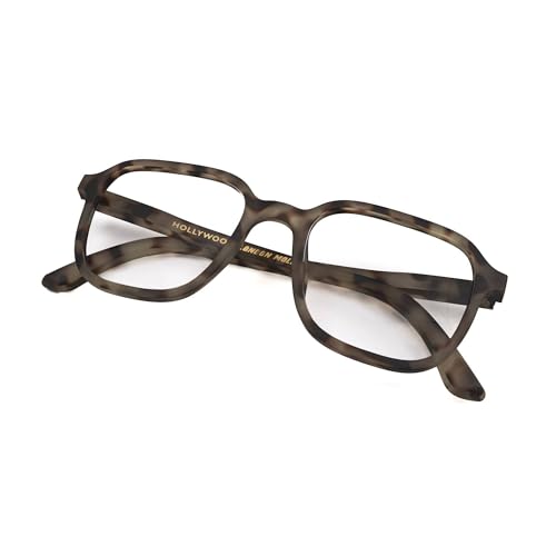 Image of LONDON MOLE Hollywood thin lightweight reading glasses | Sleek square frame | Contemporary minimal style | Men and women