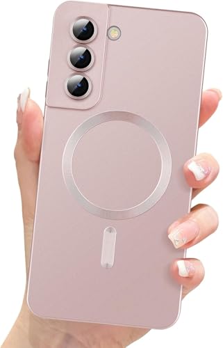 Coque magnétique pour Samsung S22 bris évités grâce aux protecteurs d'objectif fins et doux