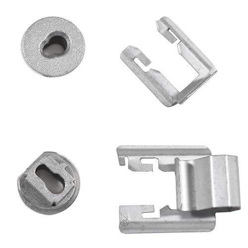 VHEUHZ Schieberhalterung für Ofen Elektroherd 00626210 00644828, Wohnmobilzubehör Ofenregal-Befestigungssatz Seitenstütze 626210 00626210 Camper