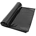 LJBD Große Teichfolie Schwarz, HDPE 0,2mm UV und Reißfest Teichfolien Schwimmteich Folie Gartenteich Teichplane für Fischteiche Wassergärten Brunnen Koi Teiche (SCHWARZ, 5x5m)