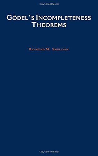 Godel's Incompleteness Theorems (Oxford Logic Guides Book 19)