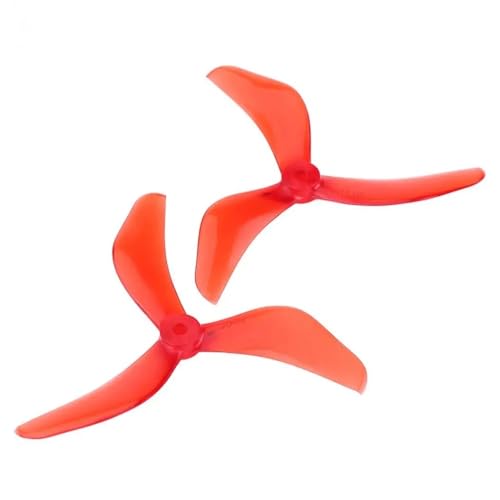 Hélices drone 5043 FPV anti-vibration rouge 3 pales pour réparer vos quad 250mm