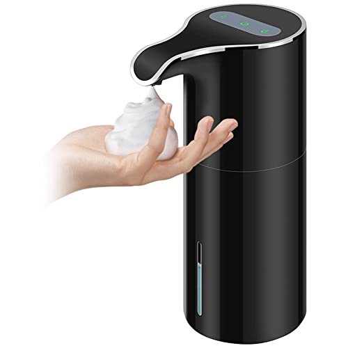 Ronlok - Dispensador de espuma automático (450 ml), color negro
