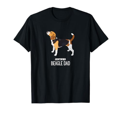 Padre beagle certificado Camiseta