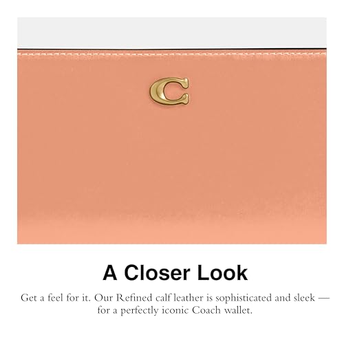 Coach Women's Essential Slim Wallet, B4/Peach4
