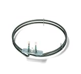 KGA Supplies Elemento per forno ventilato da 2100 W, compatibile con fornelli della gamma Flavel AAP10FRK Aspen, AAP10FRC Aspen, ML6FDWP Flavel Milano 60 DF, ML5CDW
