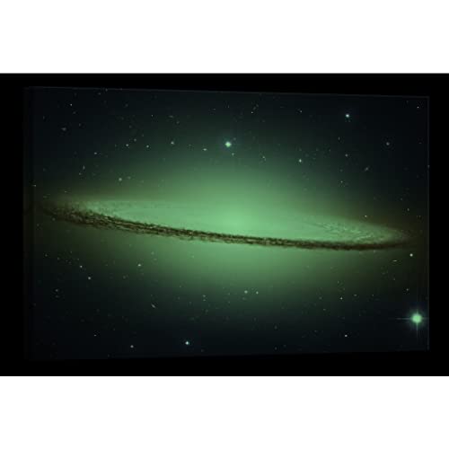 Toile canvas Univers DCC092-2 tableau grand format phosphorescent