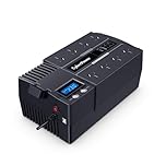 Cyberpower Brics LCD 420W / 700VA Interactive Line UPS, Simulated Sine Wave Output, Automatic Voltage Regulation, Surge and Spike Protection, LCD Status Monitor, Wall Mount