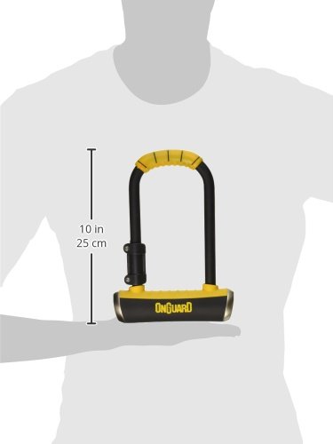 Onguard Pitbull Medium U-Lock (Black, 3.55 X 6.90-Inch) #TOP2