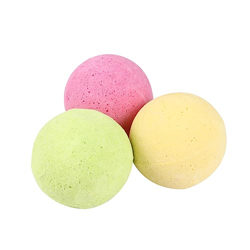 Loigohon テニスボール型集魚剤 3個セット ? 海塩配合で魚を誘引 屋外釣り用ルアー 金魚 鯉対応