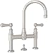 ROHL U.3708LSP-STN-2 Lavatory FAUCETS, Satin Nickel