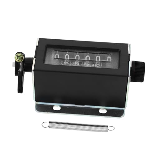 PLAFOPE High Precision Manual Counter Digital Clicker Wall Mounted Punch Golf Hand Press Metal