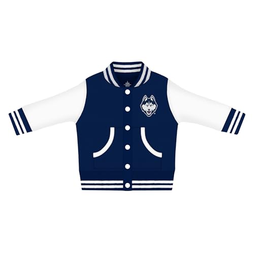 Image of Creative Knitwear College Baby Varsity Jacket Lightweight - Team Logo, Multiple Colors, Unisex, (0 Months - 8 Years)