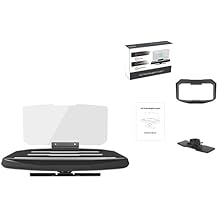 Auto HUD Screen Display Holder Mount Car Navigation Image Reflector Projector Cellphone Bracket Automatic Adsorption